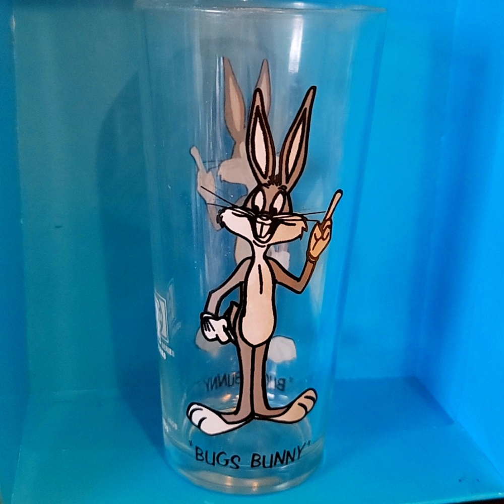 Bugs Bunny Vintage Glass